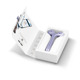 Электронный ультразвуковой ролик для лица и тела GESKE Sonic Facial&Body Roller 4в1 violet