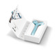 Электронный ультразвуковой ролик для лица и тела GESKE Sonic Facial&Body Roller 4в1 turquoise