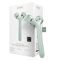 Електронний ультразвуковий ролик для обличчя та тіла GESKE Sonic Facial&Body Roller 4в1 green Електронний ультразвуковий ролик для обличчя та тіла GESKE Sonic Facial&Body Roller 4в1 green