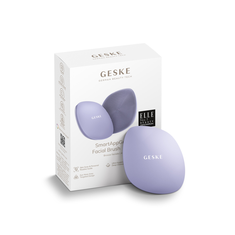 Щетка для лица GESKE Facial Brush 4в1 purple