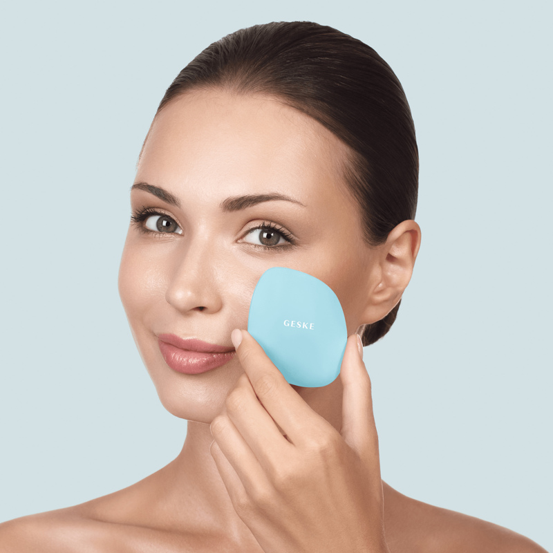 Щетка для лица GESKE Facial Brush 4в1 turquoise
