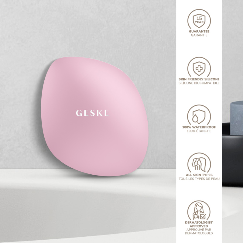 Щетка для лица GESKE Facial Brush 4в1 pink