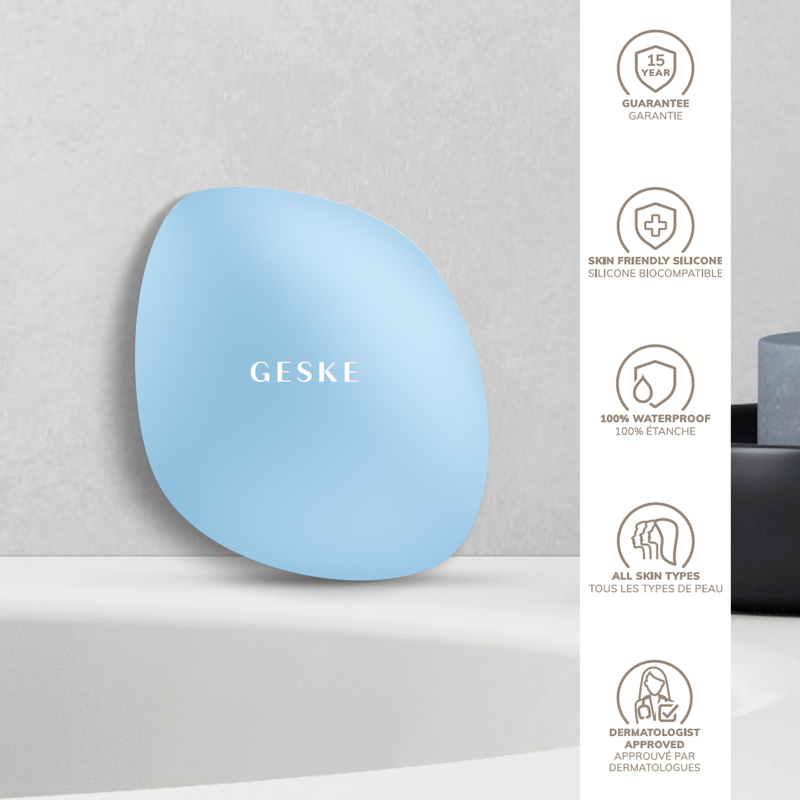 Щетка для лица GESKE Facial Brush 4в1 aquamarine