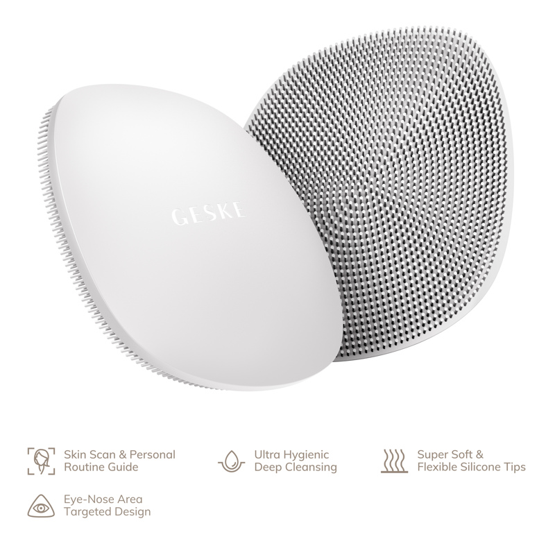 Щетка для лица GESKE Facial Brush 4в1 white