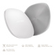 Щетка для лица GESKE Facial Brush 4в1 white