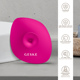 Щетка для лица GESKE Facial Brush 4в1 с держателем magenta