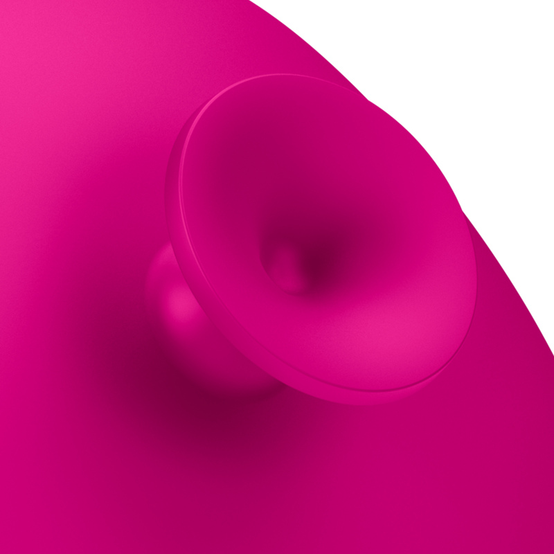 Щетка для лица GESKE Facial Brush 4в1 с держателем magenta