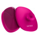 Щетка для лица GESKE Facial Brush 4в1 с держателем magenta
