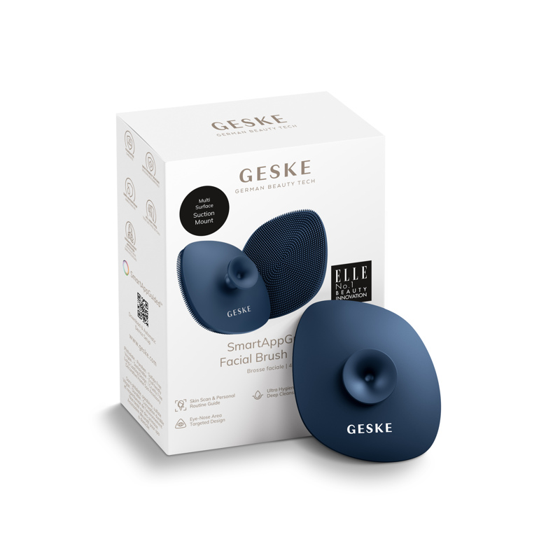 Щітка для обличчя GESKE Facial Brush 4в1 з тримачем midnight Щітка для обличчя GESKE Facial Brush 4в1 з тримачем midnight