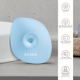 Щетка для лица GESKE Facial Brush 4в1 с держателем aquamarine
