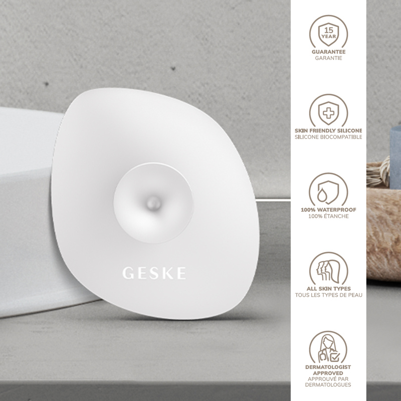 Щетка для лица GESKE Facial Brush 4в1 с держателем white Щетка для лица GESKE Facial Brush 4в1 с держателем white