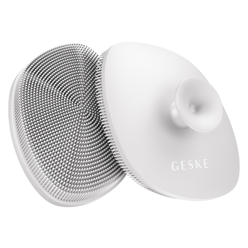 Щетка для лица GESKE Facial Brush 4в1 с держателем white Щетка для лица GESKE Facial Brush 4в1 с держателем white