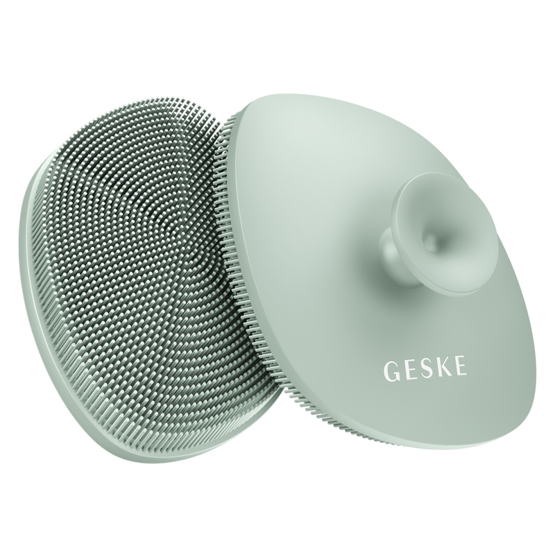 Щітка для обличчя GESKE Facial Brush 4в1 з утримувачем green Щітка для обличчя GESKE Facial Brush 4в1 з утримувачем green