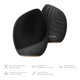 Электронная ультразвуковая щетка для лица GESKE Sonic Facial Brush 5в1 gray