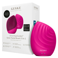 Электронная ультразвуковая щетка для лица GESKE Sonic Facial Brush 5в1 magenta