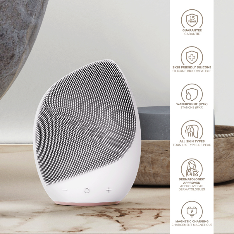 Электронная ультразвуковая щетка для лица GESKE Sonic Facial Brush 5в1 starlight