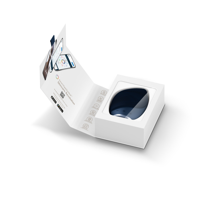 Электронная ультразвуковая щетка для лица GESKE Sonic Facial Brush 5в1 midnight