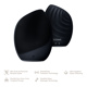 Электронная ультразвуковая щетка для лица GESKE Sonic Facial Brush 5в1 black