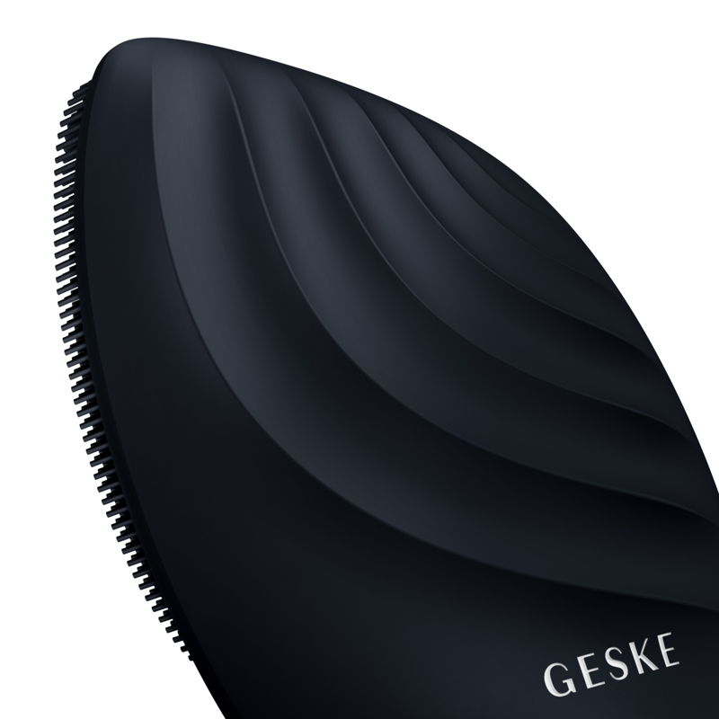 Электронная ультразвуковая щетка для лица GESKE Sonic Facial Brush 5в1 black