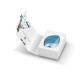 Электронная ультразвуковая щетка для лица GESKE Sonic Facial Brush 5в1 aquamarine