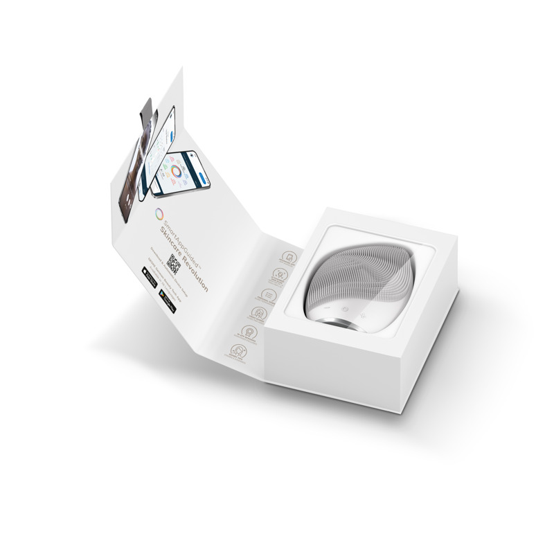 Электронная ультразвуковая щетка для лица GESKE Sonic Facial Brush 5в1 white