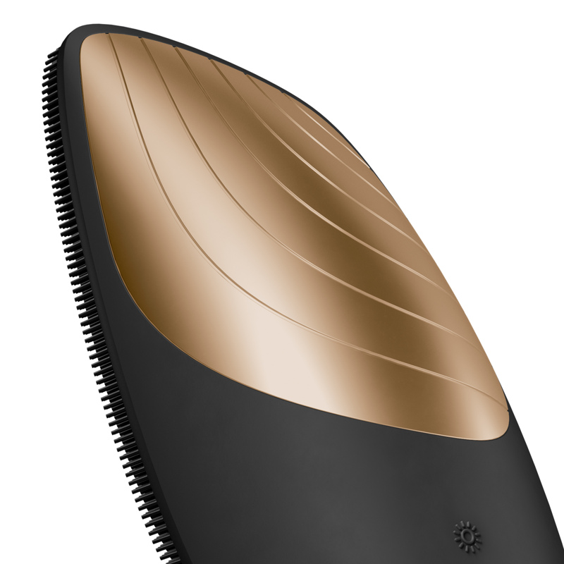 Электронная звуковая термо щетка для лица GESKE Sonic Thermo Facial Brush 6в1 gray
