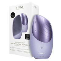 Електронна звукова термощітка для обличчя GESKE Sonic Thermo Facial Brush 6в1 purple Електронна звукова термощітка для обличчя GESKE Sonic Thermo Facial Brush 6в1 purple