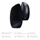 Электронная звуковая термо щетка для лица GESKE Sonic Thermo Facial Brush 6в1 black