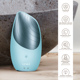 Электронная звуковая термо щетка для лица GESKE Sonic Thermo Facial Brush 6в1 turquoise