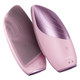 Электронная звуковая термо щетка для лица GESKE Sonic Thermo Facial Brush 6в1 pink