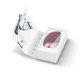 Электронная звуковая термо щетка для лица GESKE Sonic Thermo Facial Brush 6в1 pink