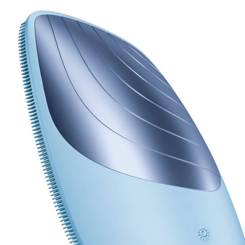 Электронная звуковая термо щетка для лица GESKE Sonic Thermo Facial Brush 6в1 aquamarine