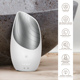 Электронная звуковая термо щетка для лица GESKE Sonic Thermo Facial Brush 6в1 white