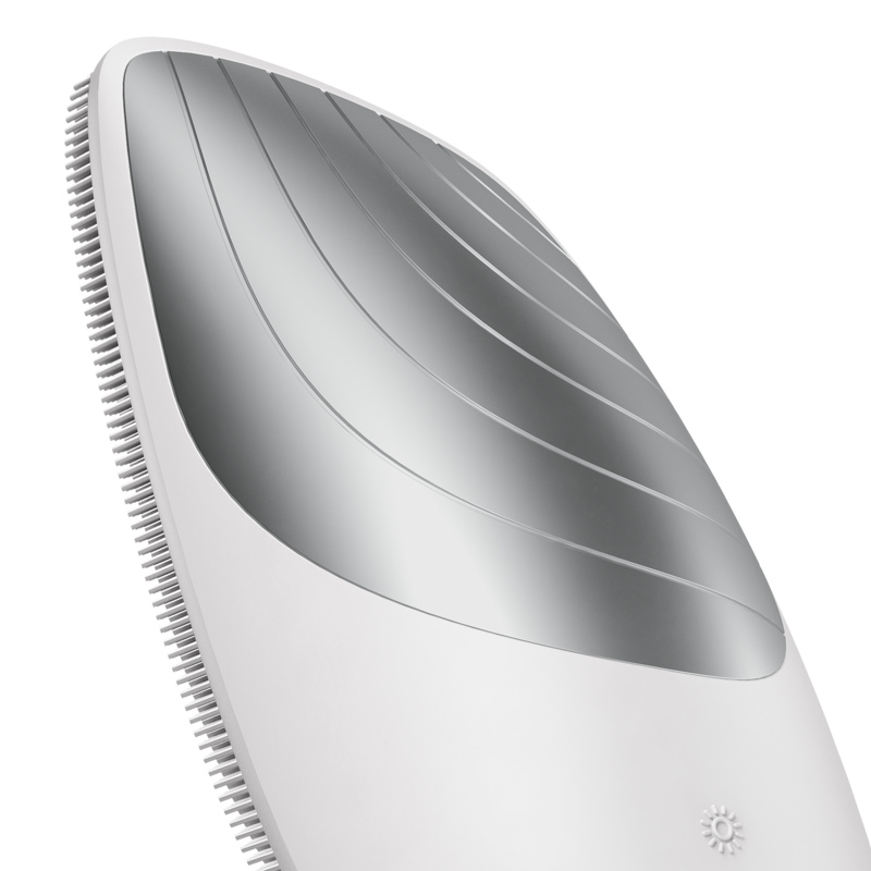 Электронная звуковая термо щетка для лица GESKE Sonic Thermo Facial Brush 6в1 white