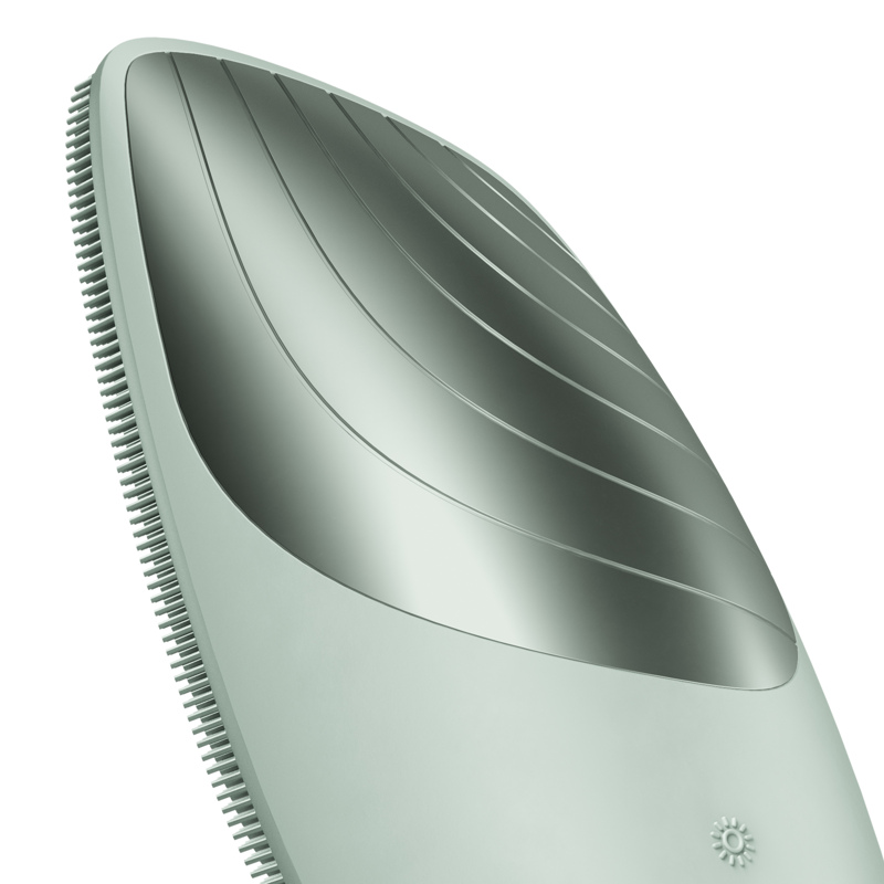 Электронная звуковая термо щетка для лица GESKE Sonic Thermo Facial Brush 6в1 green