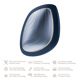 Ультразвуковая маска тепло и холод GESKE Sonic Warm&Cool Mask 9в1 midnight