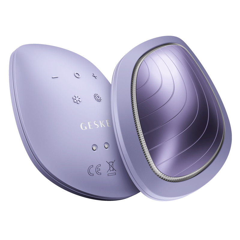 Ультразвуковая маска тепло и холод GESKE Sonic Warm&Cool Mask 9в1 purple