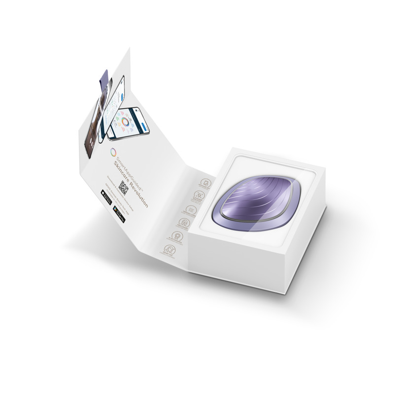 Ультразвуковая маска тепло и холод GESKE Sonic Warm&Cool Mask 9в1 purple