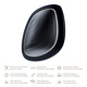 Ультразвуковая маска тепло и холод GESKE Sonic Warm&Cool Mask 9в1 black