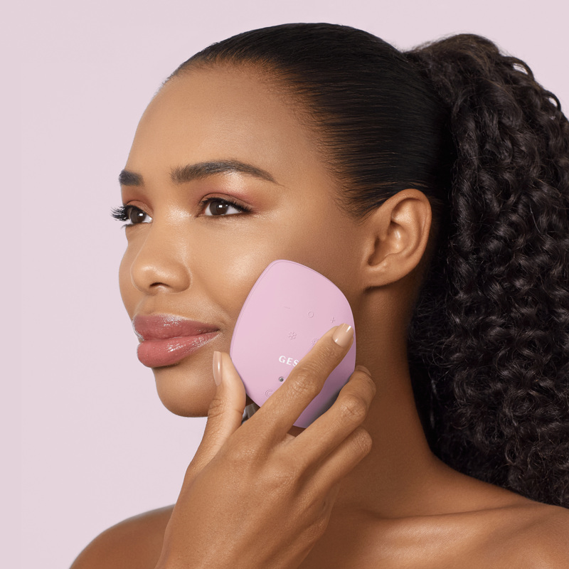 Ультразвуковая маска тепло и холод GESKE Sonic Warm&Cool Mask 9в1 pink