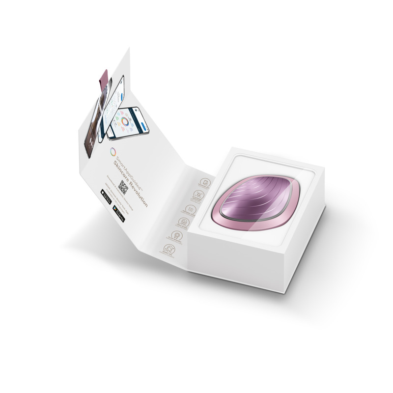 Ультразвуковая маска тепло и холод GESKE Sonic Warm&Cool Mask 9в1 pink