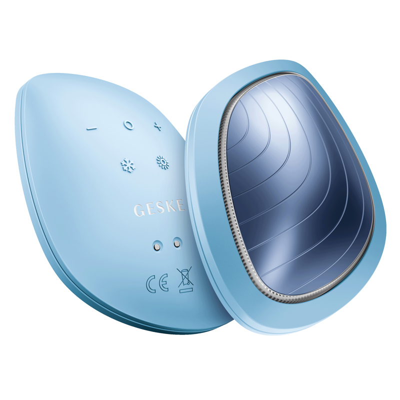 Ультразвуковая маска тепло и холод GESKE Sonic Warm&Cool Mask 9в1 aquamarine