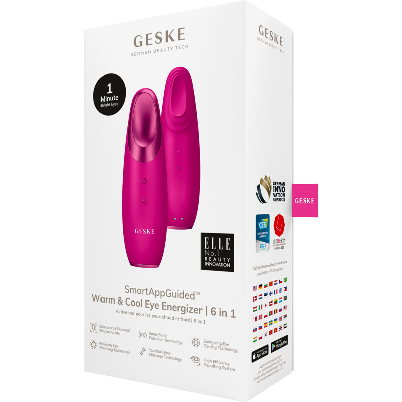 Энерджайзер для глаз GESKE Warm&Cool Eye Energizer 6в1 magenta