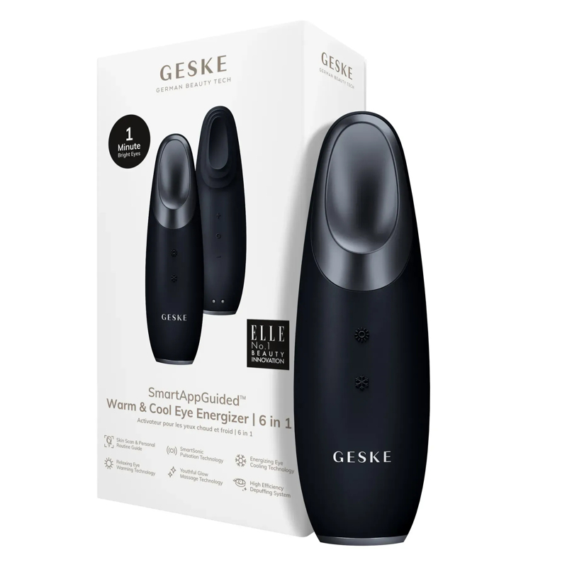 Энерджайзер для глаз GESKE Warm&Cool Eye Energizer 6в1 black