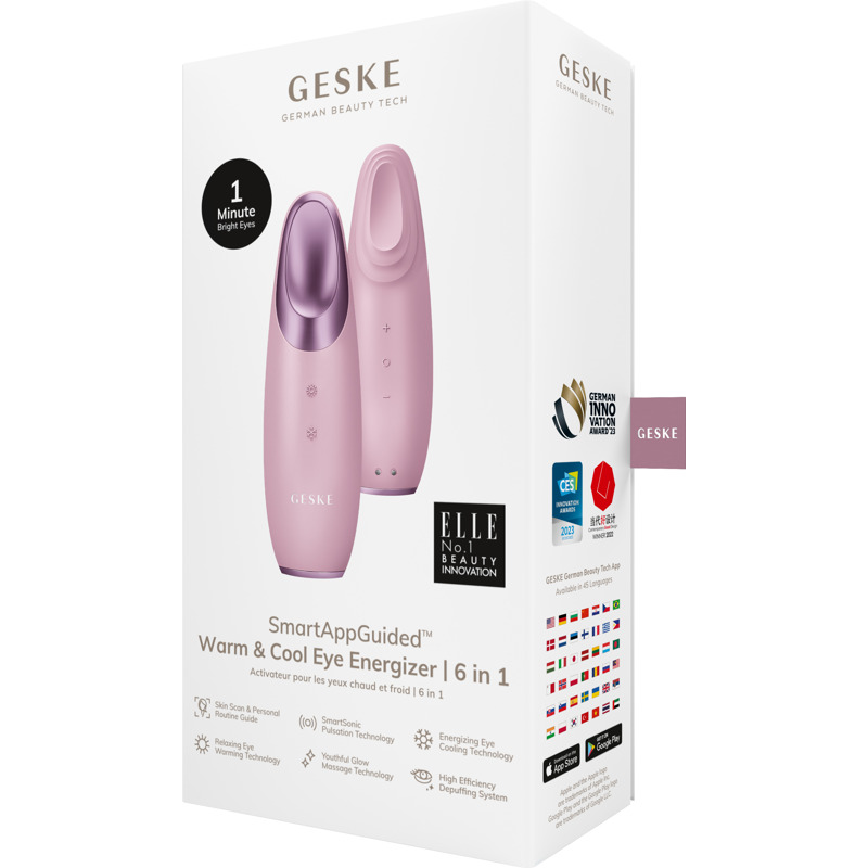 Энерджайзер для глаз GESKE Warm&Cool Eye Energizer 6в1 pink