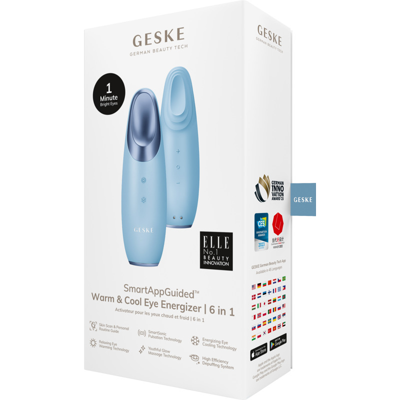 Энерджайзер для глаз GESKE Warm&Cool Eye Energizer 6в1 aquamarine