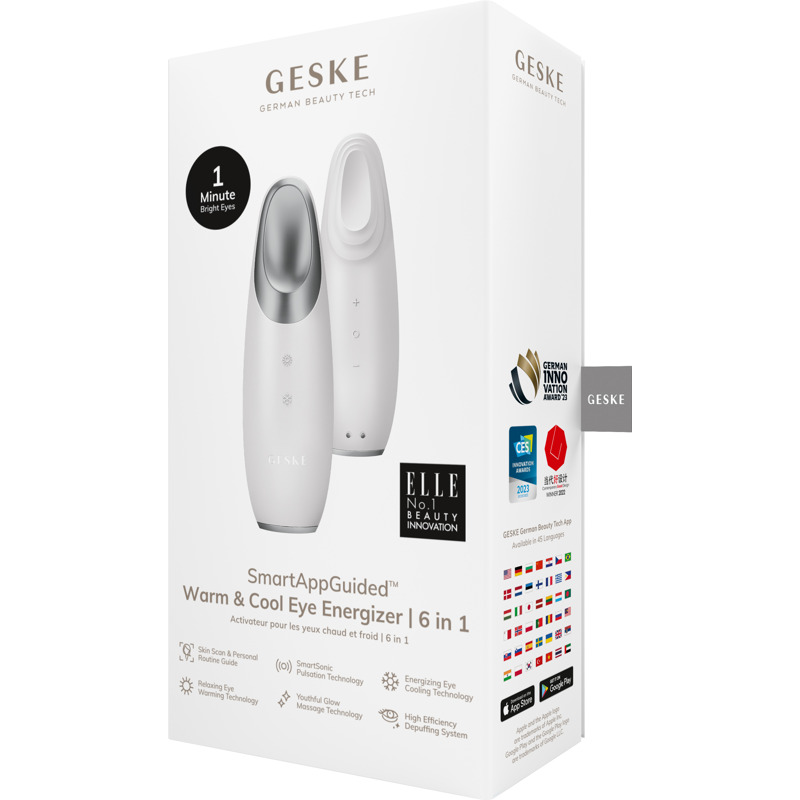 Энерджайзер для глаз GESKE Warm&Cool Eye Energizer 6в1 white