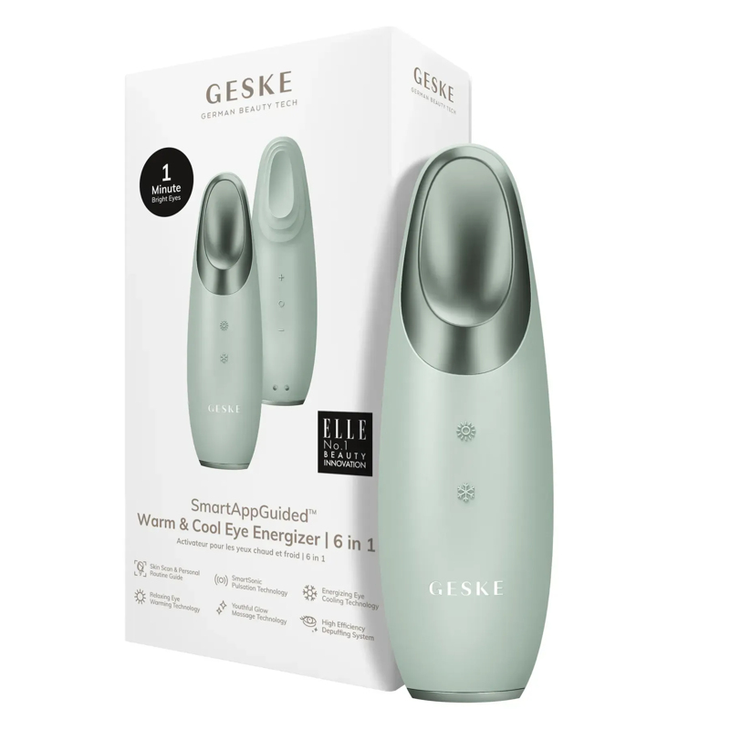 Энерджайзер для глаз GESKE Warm&Cool Eye Energizer 6в1 green