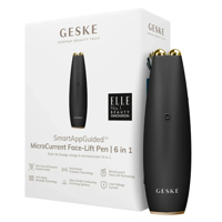 Мікрострумова ручка для підтяжки обличчя GESKE MicroCurrent Face-Lift Pen 6в1 gray Мікрострумова ручка для підтяжки обличчя GESKE MicroCurrent Face-Lift Pen 6в1 gray