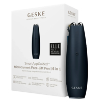 Микротоковая ручка для подтяжки лица GESKE MicroCurrent Face-Lift Pen 6в1 black